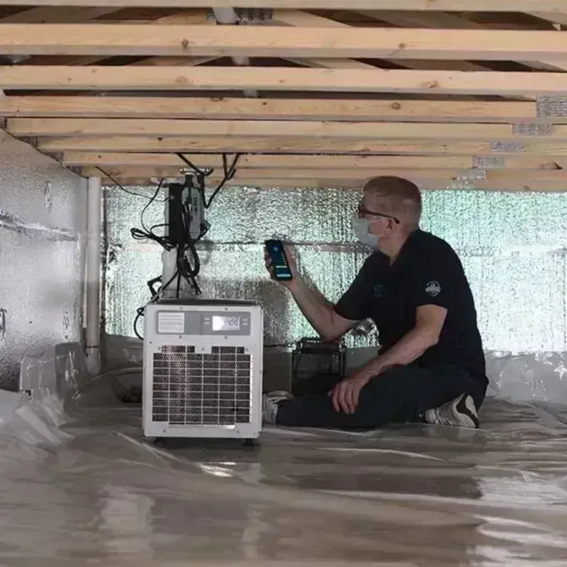 Crawl Space Water Removal in Pleasant Prairie, WI